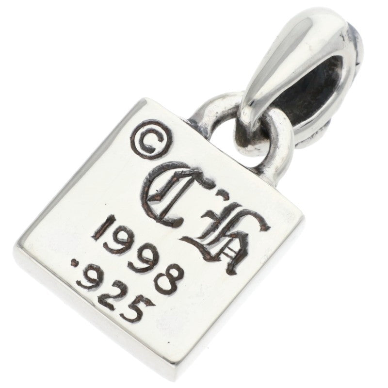 Chrome Hearts Framed CH Plus Charm Silver 925