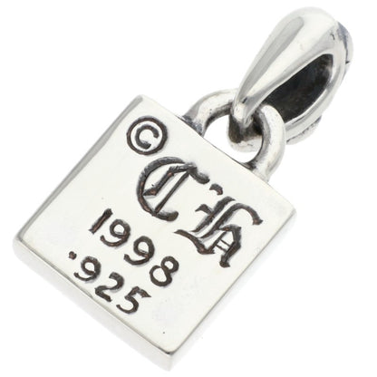 Chrome Hearts Framed CH Plus Charm Silver 925