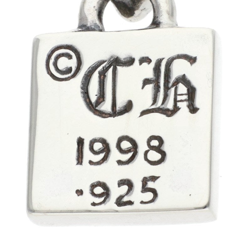 Chrome Hearts Framed CH Plus Charm Silver 925