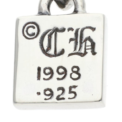 Chrome Hearts Framed CH Plus Charm Silver 925