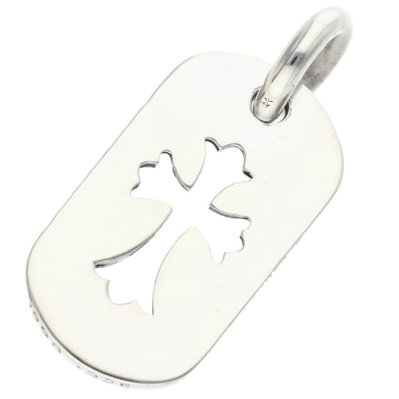 Chrome Hearts Cut Out Cross Small Dog Tag Size ONE SIZE