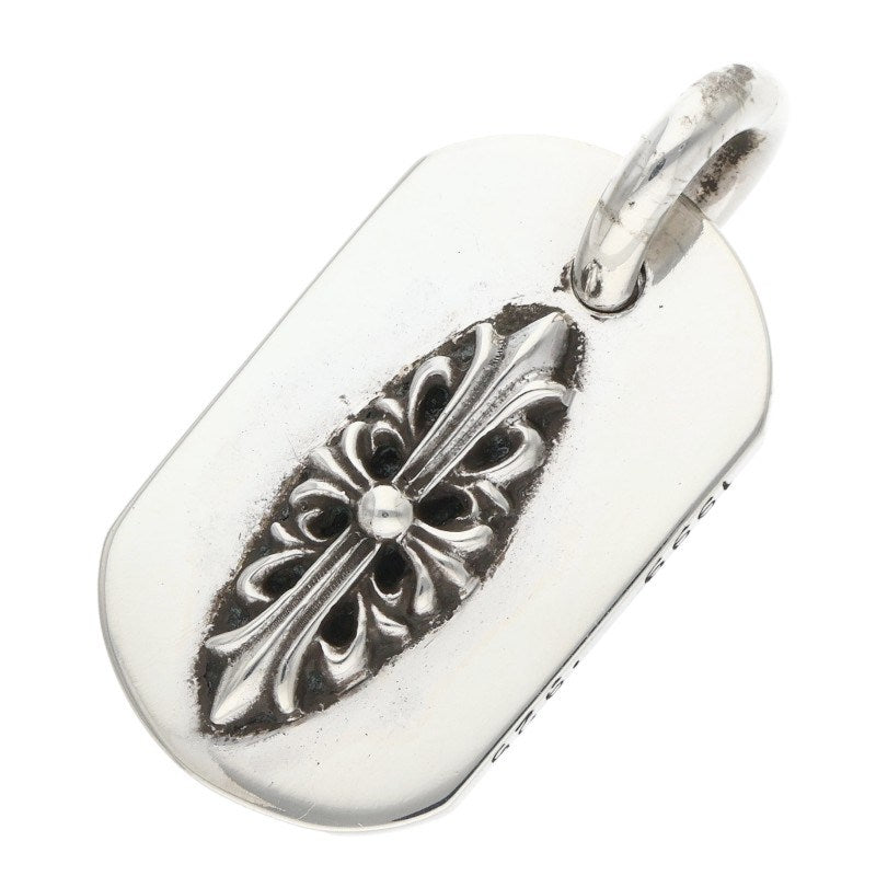 Chrome Hearts Raised Dog Tag Silver 925 Size ONE SIZE