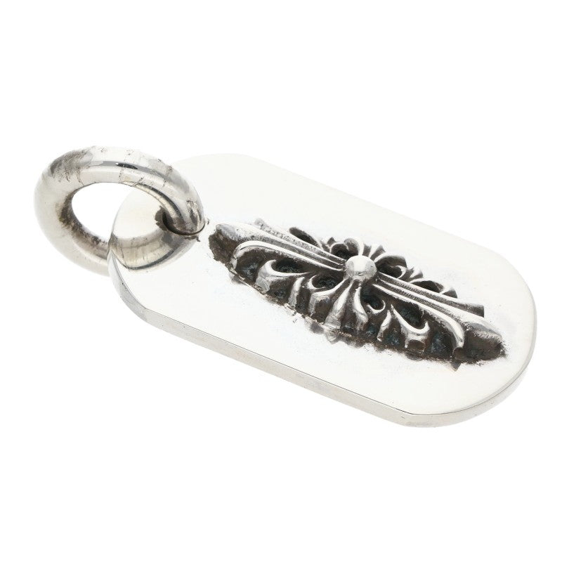 Chrome Hearts Raised Dog Tag Silver 925 Size ONE SIZE