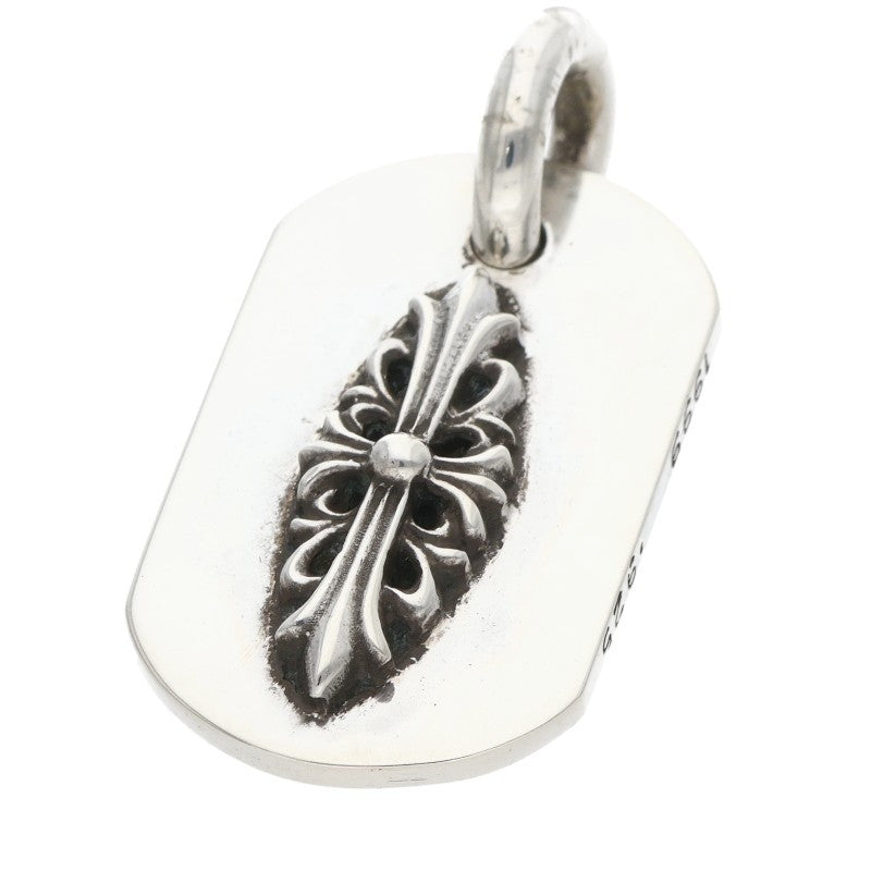 Chrome Hearts Raised Dog Tag Silver 925 Size ONE SIZE