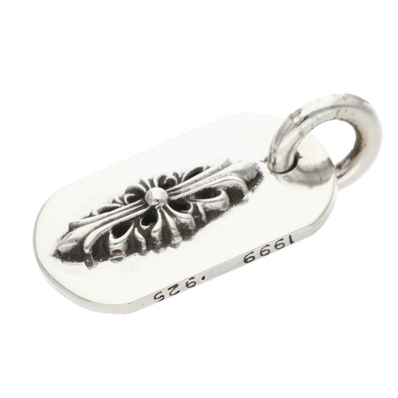 Chrome Hearts Raised Dog Tag Silver 925 Size ONE SIZE