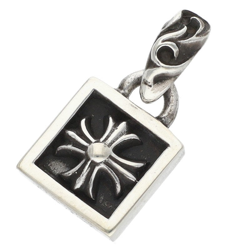 Chrome Hearts Framed CH Plus Charm Silver 925