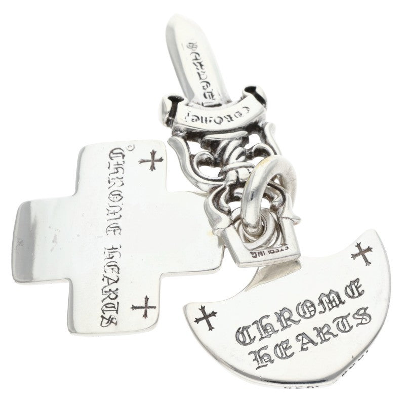 Chrome Hearts Three Trinkets Pendant Sterling Size ONE SIZE