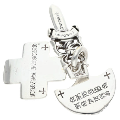 Chrome Hearts Three Trinkets Pendant Sterling Size ONE SIZE