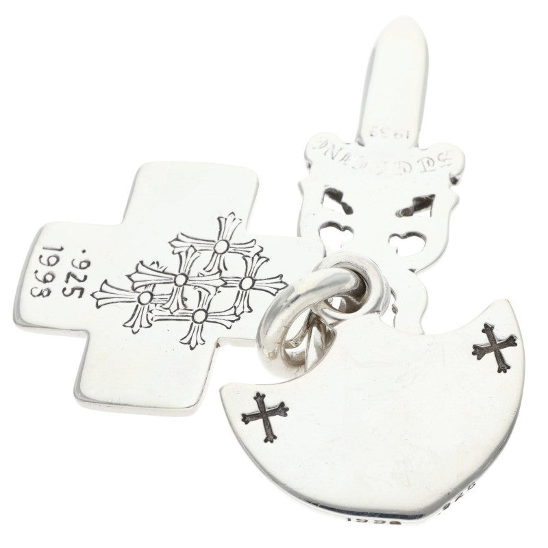 Chrome Hearts Three Trinkets Pendant Sterling Size ONE SIZE