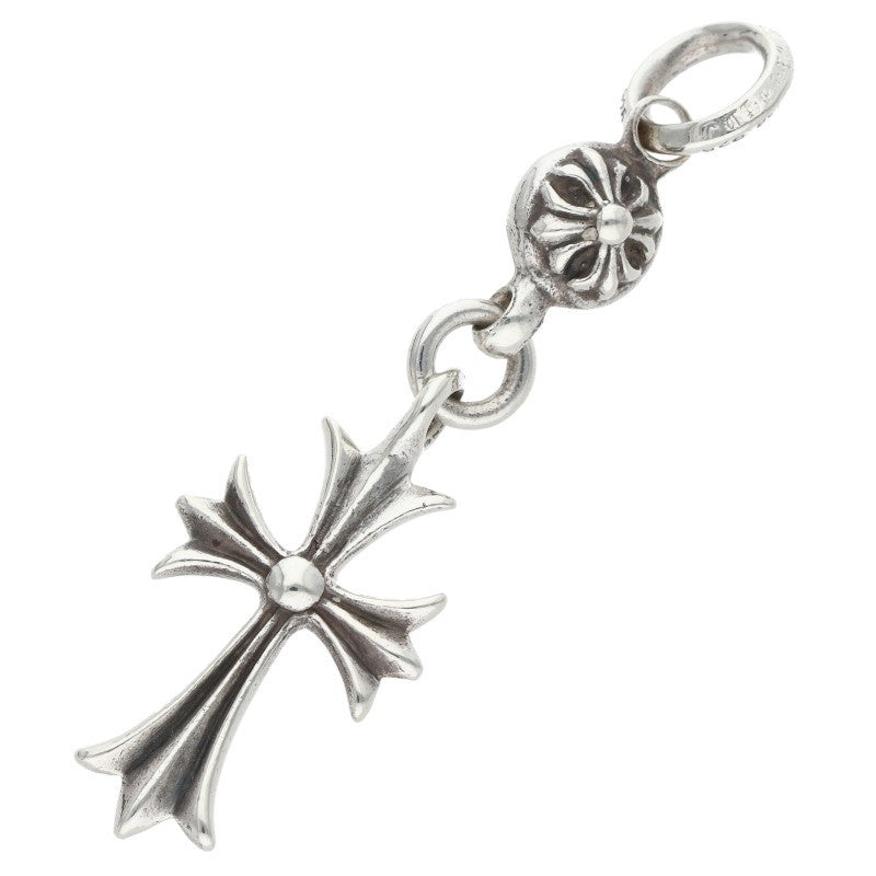 Chrome Hearts 1 Ball Tiny CH Cross Charm .925 Size ONE SIZE