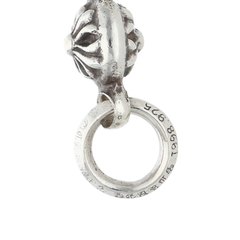 Chrome Hearts 1 Ball Tiny CH Cross Charm .925 Size ONE SIZE