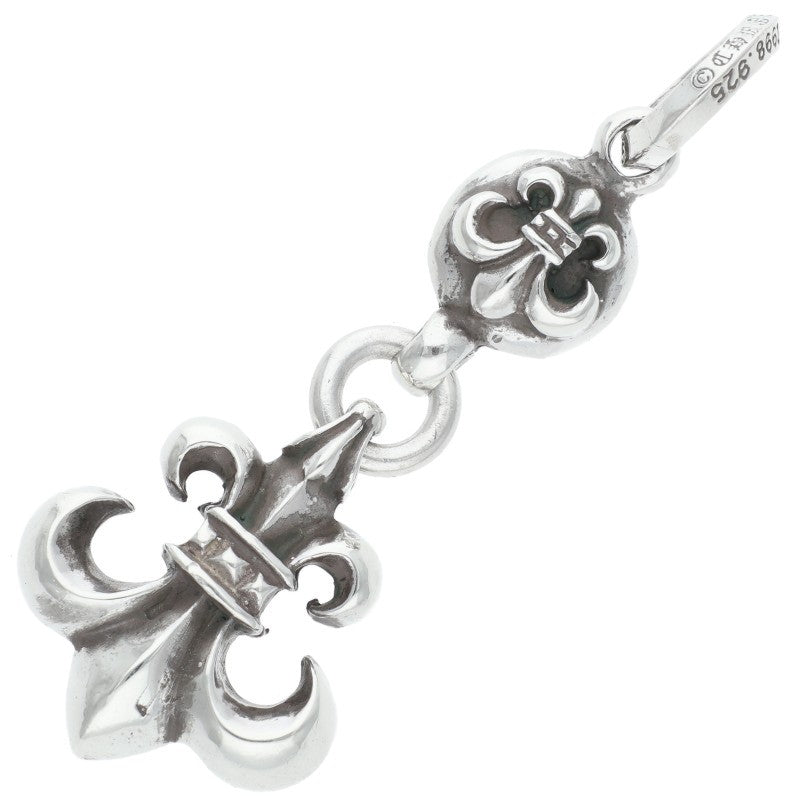 Chrome Hearts 1 Ball BS Fleur Charm .925 Size ONE Silver
