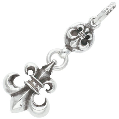 Chrome Hearts 1 Ball BS Fleur Charm .925 Size ONE Silver