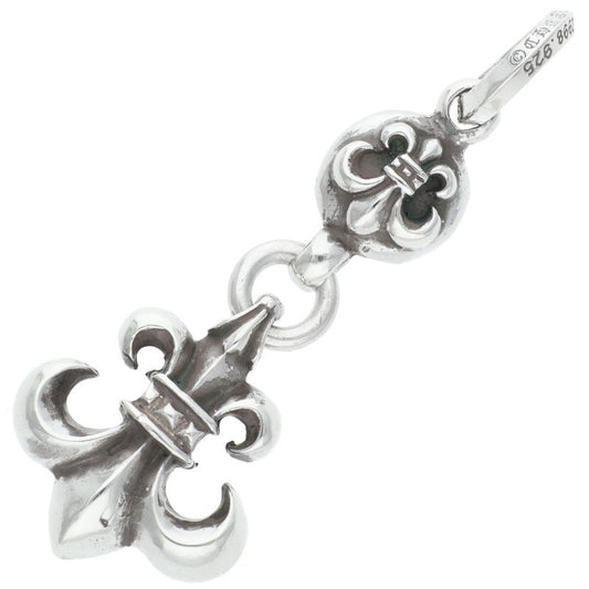 Chrome Hearts 1 Ball BS Fleur Charm .925 Size ONE Silver