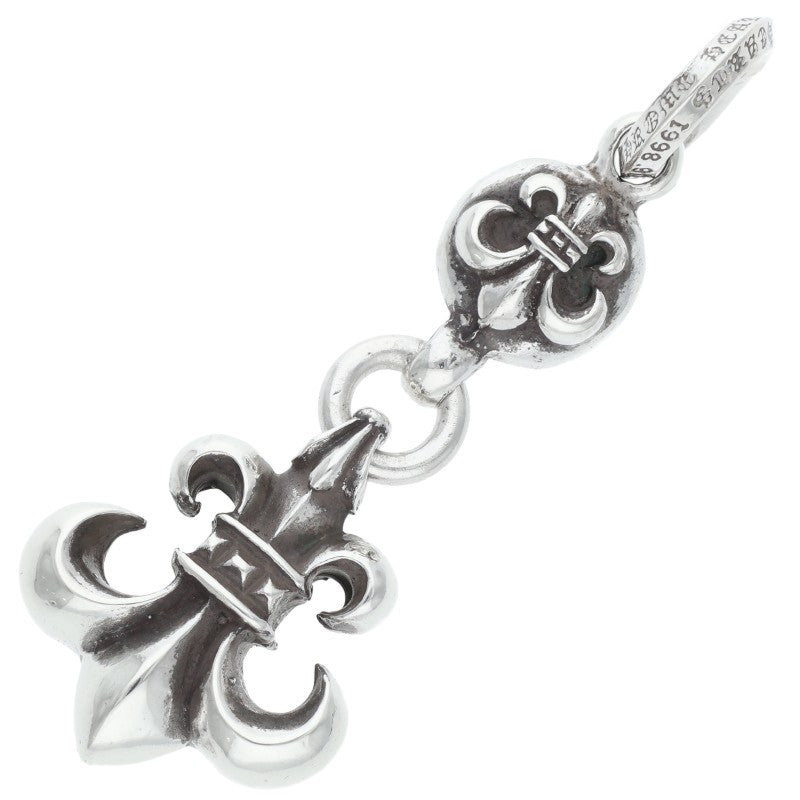 Chrome Hearts 1 Ball BS Fleur Charm .925 Size ONE Silver