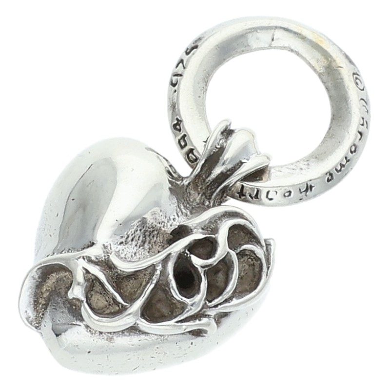 Chrome Hearts Vintage Heart Pendant Charm .925 Size ONE SIZE