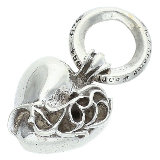 Chrome Hearts Vintage Heart Pendant Charm .925 Size ONE SIZE