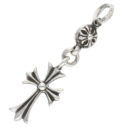 Chrome Hearts 1 Ball Tiny CH Cross Charm .925