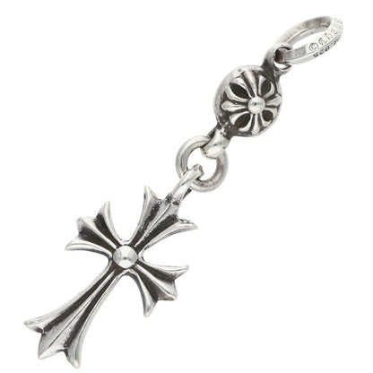 Chrome Hearts 1 Ball Tiny CH Cross Charm .925