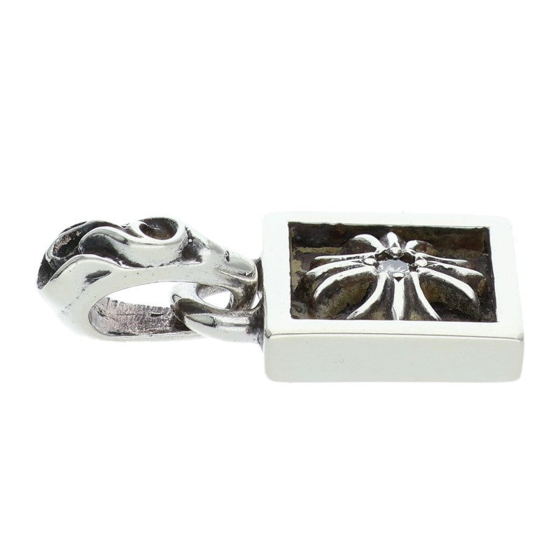 Chrome Hearts Framed CH Plus 1 Diamond Charm Size ONE SIZE