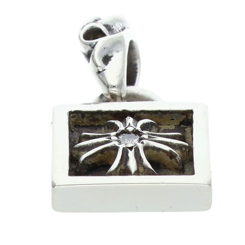Chrome Hearts Framed CH Plus 1 Diamond Charm Size ONE SIZE