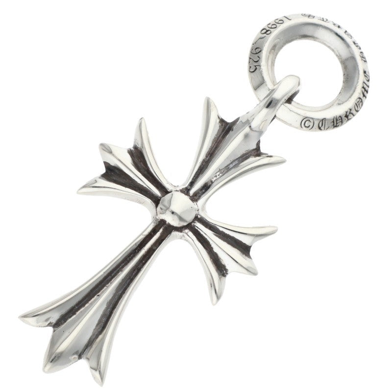 Chrome Hearts Tiny CH Cross Charm 925 Silver Size ONE SIZE