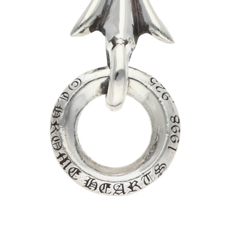 Chrome Hearts Tiny CH Cross Charm 925 Silver Size ONE SIZE