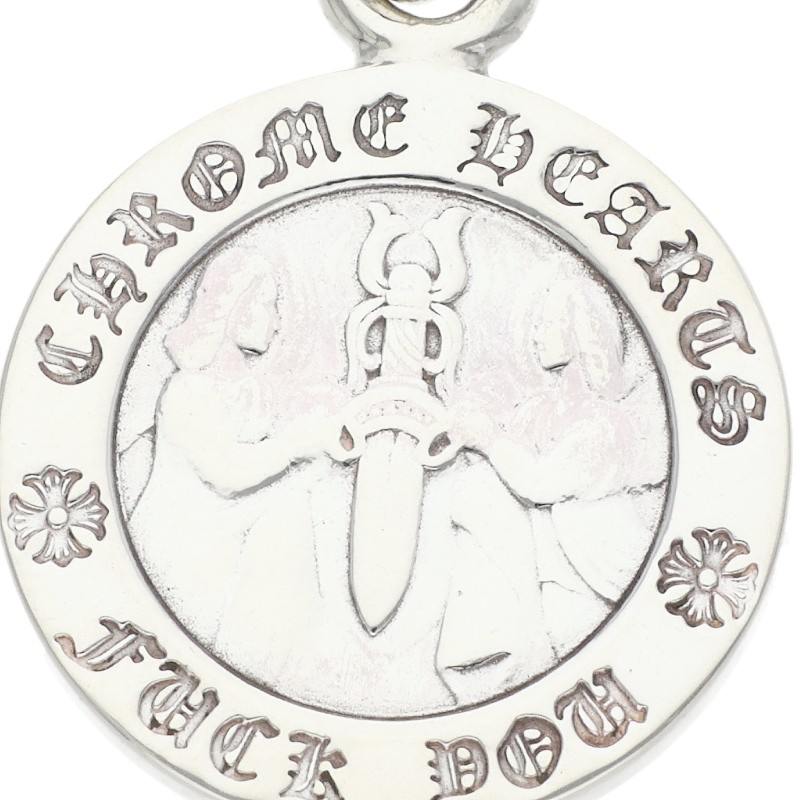 Chrome Hearts Angel Medal Charm V1 925 Silver