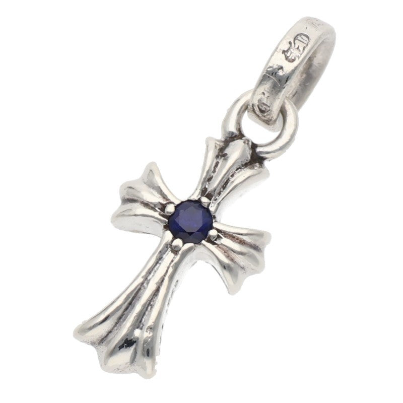 Chrome Hearts Baby Fat 1 Sapphire Charm 925