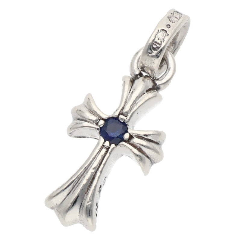 Chrome Hearts Baby Fat 1 Sapphire Charm 925