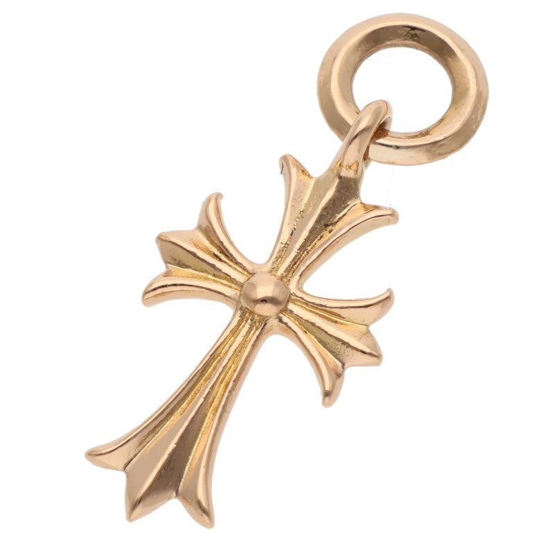 Chrome Hearts 22K Tiny CH Cross Old Charm YG Size ONE SIZE