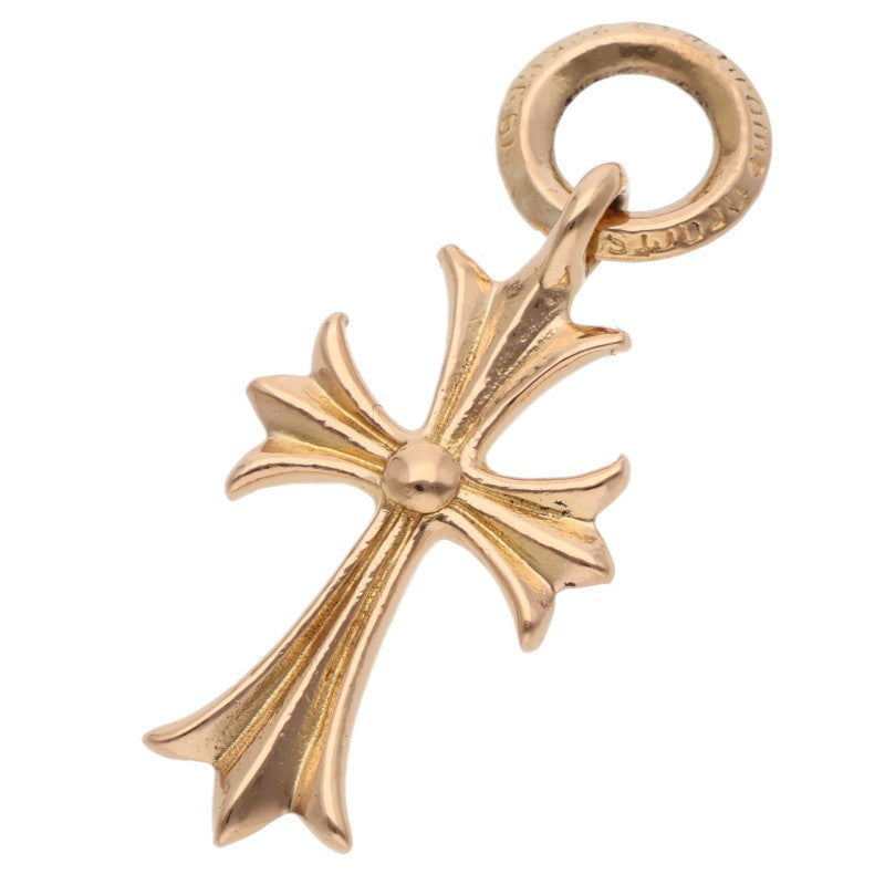 Chrome Hearts 22K Tiny CH Cross Old Charm YG Size ONE SIZE