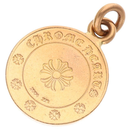 Chrome Hearts 22K Angel Medal Charm Pave