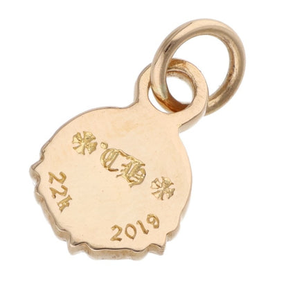 Chrome Hearts 22K Peace Sign Yellow Gold Charm Size ONE SIZE