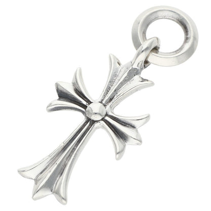 Chrome Hearts Tiny CH Cross Charm 925 Silver Size ONE SIZE