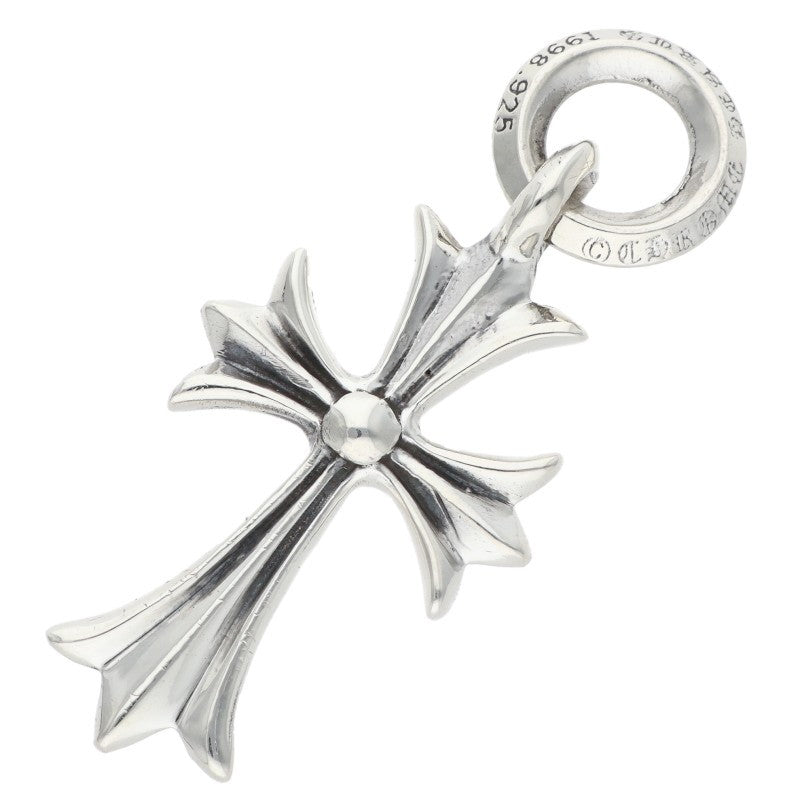 Chrome Hearts Tiny CH Cross Charm 925 Silver Size ONE SIZE