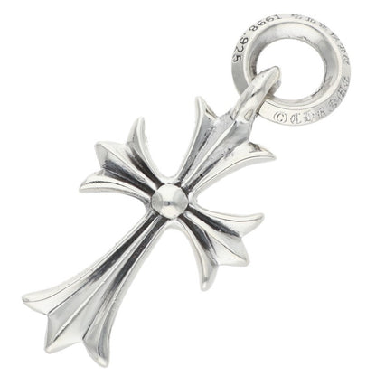 Chrome Hearts Tiny CH Cross Charm 925 Silver Size ONE SIZE
