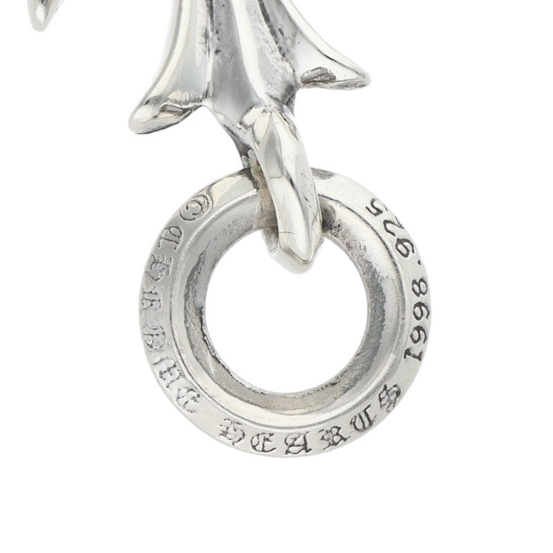 Chrome Hearts Tiny CH Cross Charm 925 Silver Size ONE SIZE