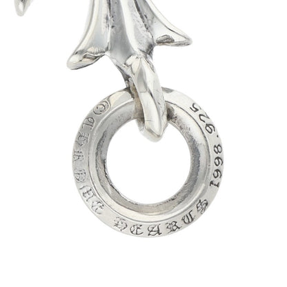 Chrome Hearts Tiny CH Cross Charm 925 Silver Size ONE SIZE