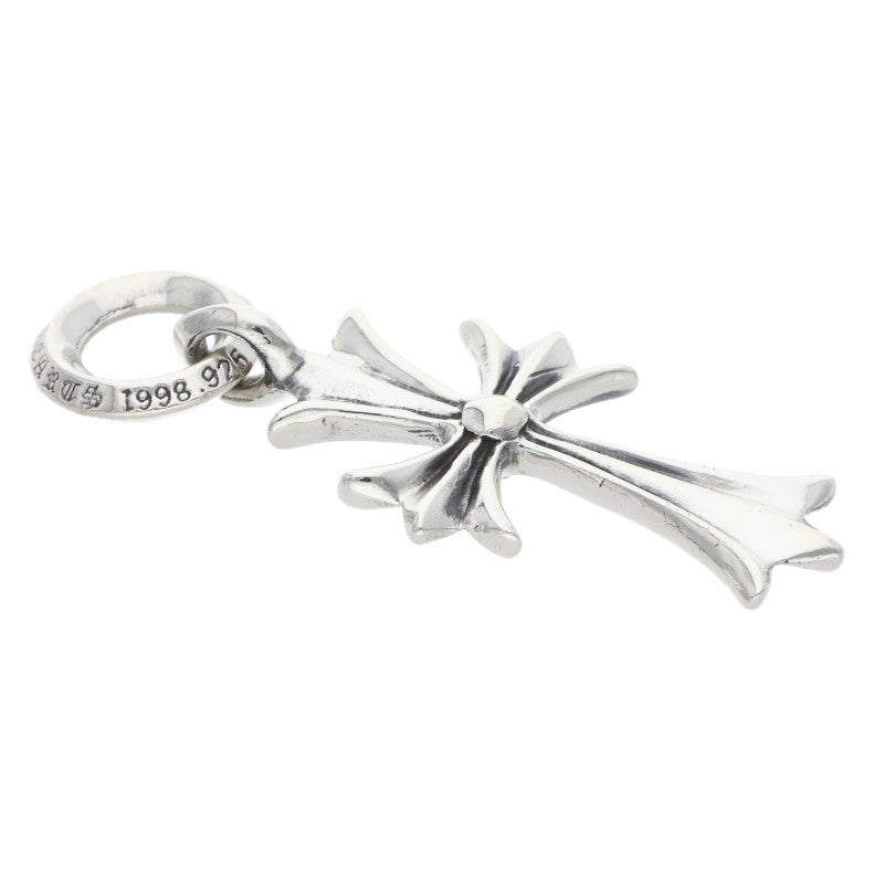 Chrome Hearts Tiny CH Cross Charm 925 Silver Size ONE SIZE
