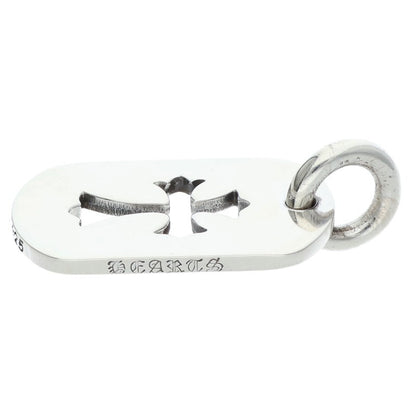 Chrome Hearts Cutout Cross Dog Tag Charm .925