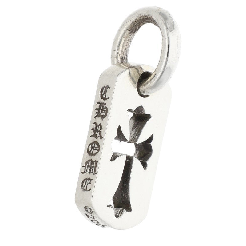 Chrome Hearts Tiny Cutout Cross Dog Tag .925 Size ONE SIZE
