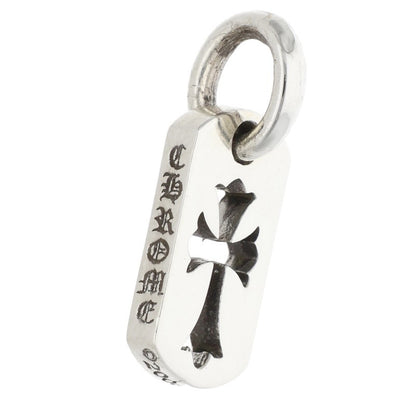 Chrome Hearts Tiny Cutout Cross Dog Tag .925 Size ONE SIZE