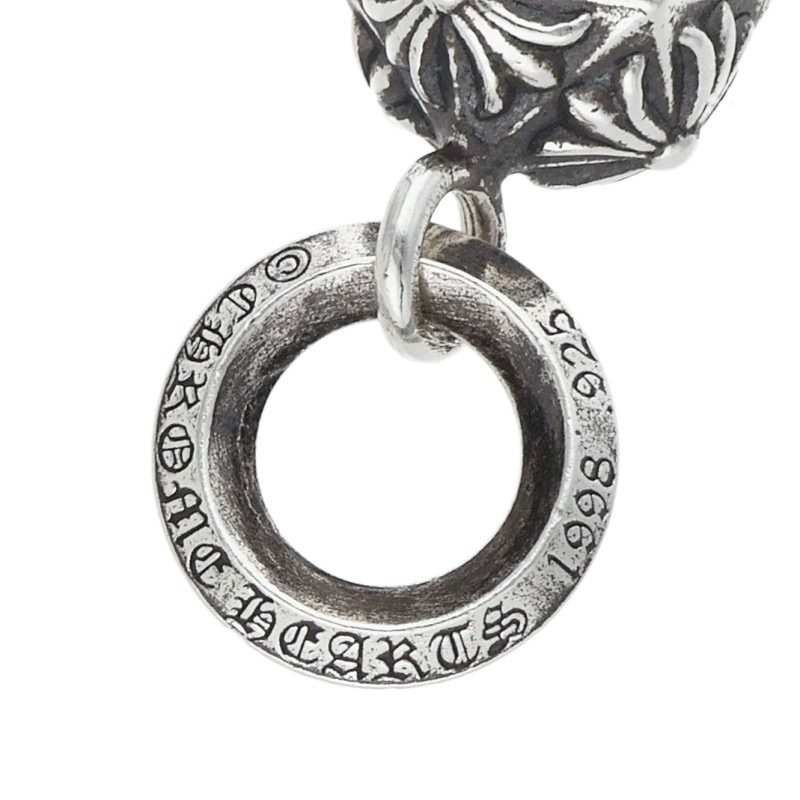Chrome Hearts Pyramid Plus Ball Charm .925 Size ONE SIZE