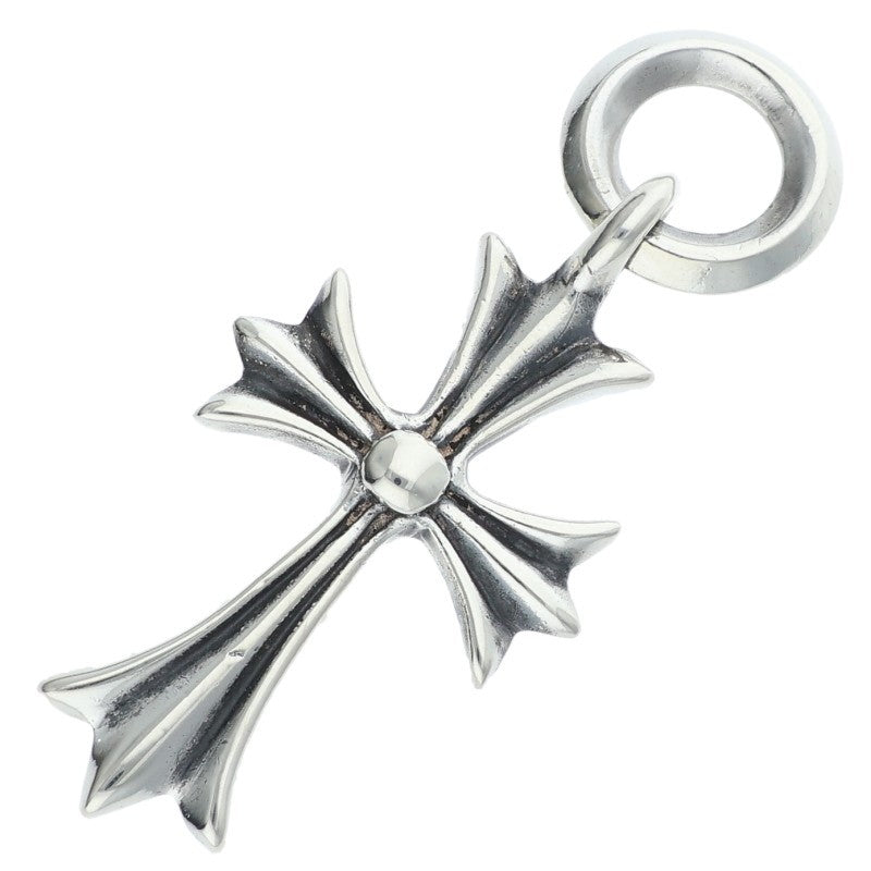 Chrome Hearts Tiny CH Cross Charm .925 Silver Size ONE SIZE