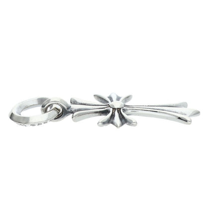 Chrome Hearts Tiny CH Cross Charm .925 Silver Size ONE SIZE