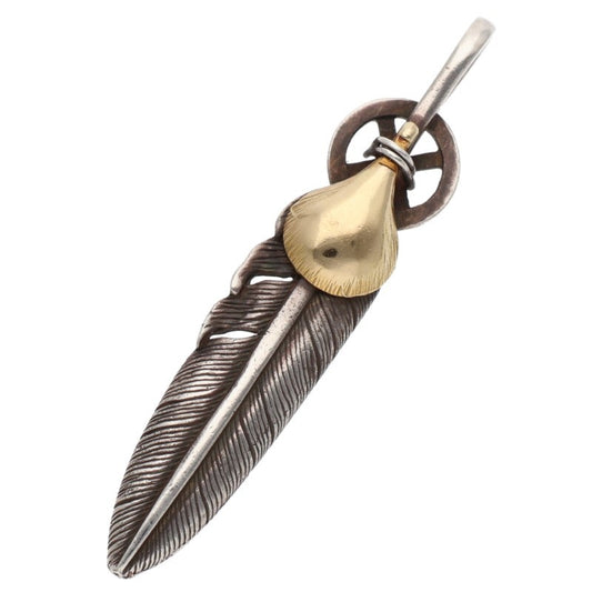 TADY & KING Heart Wheel Feather L Silver Gold Size ONE SIZE