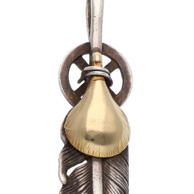 TADY & KING Heart Wheel Feather L Silver Gold Size ONE SIZE