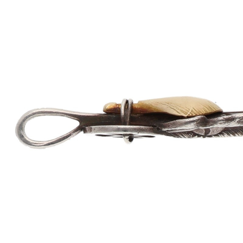 TADY & KING Heart Wheel Feather L Silver Gold Size ONE SIZE