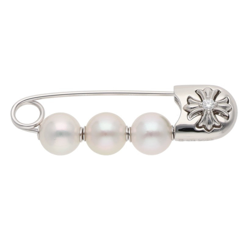 Chrome Hearts x Mikimoto CH Plus Pearl Brooch Size ONE SIZE